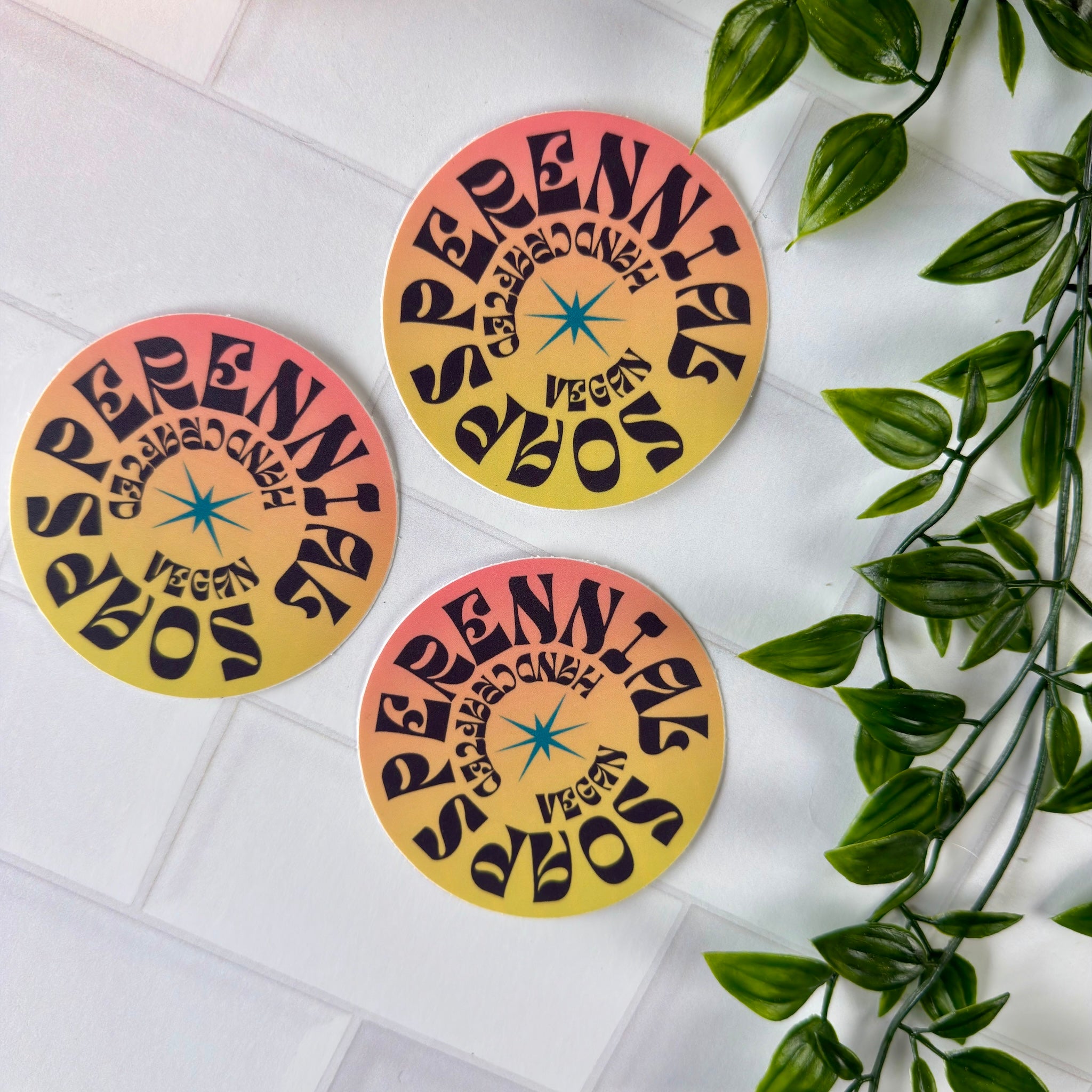 Perennial Soaps Sticker - Sunset