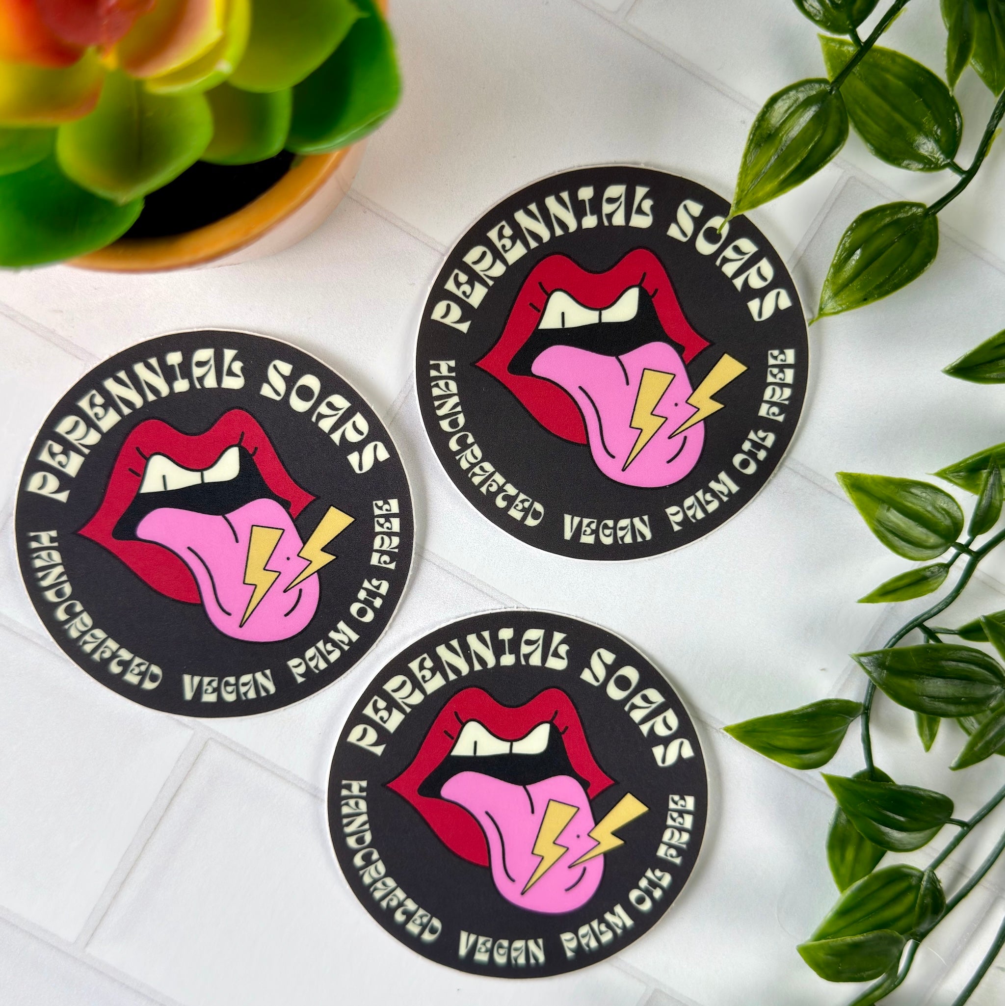 Perennial Soaps Sticker - Zap Test